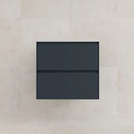 Тумба подвесная Style line "ЛИМА эмаль, с раковиной  LINE, 2 ящ., PLUS, графит