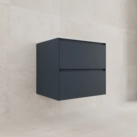 Тумба подвесная Style line "ЛИМА эмаль, с раковиной  LINE, 2 ящ., PLUS, графит