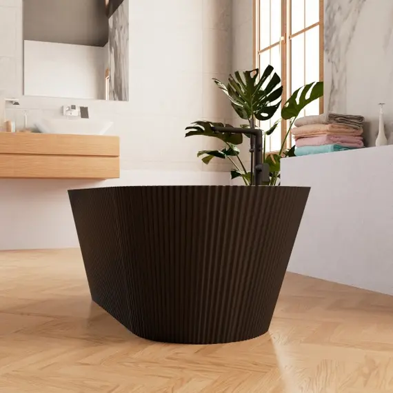 Ванна акриловая Frank  F6103 Black/Black