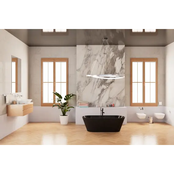 Ванна акриловая Frank  F6103 Black/Black