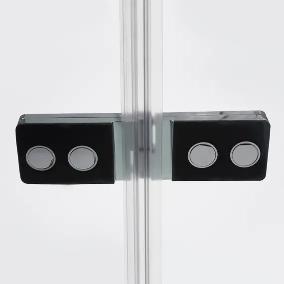 Душевой уголок WasserKRAFT AllerBLACK  Хром/Черный