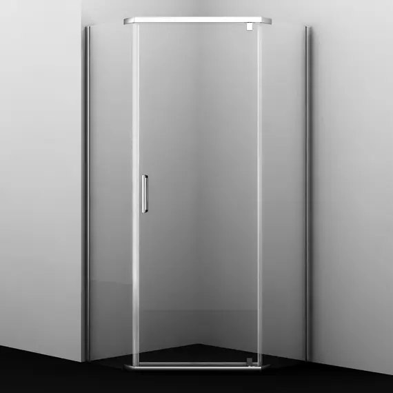 Душевой уголок трапеция WasserKRAFT Leine