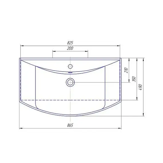 Раковина Стиль 85 Кировит