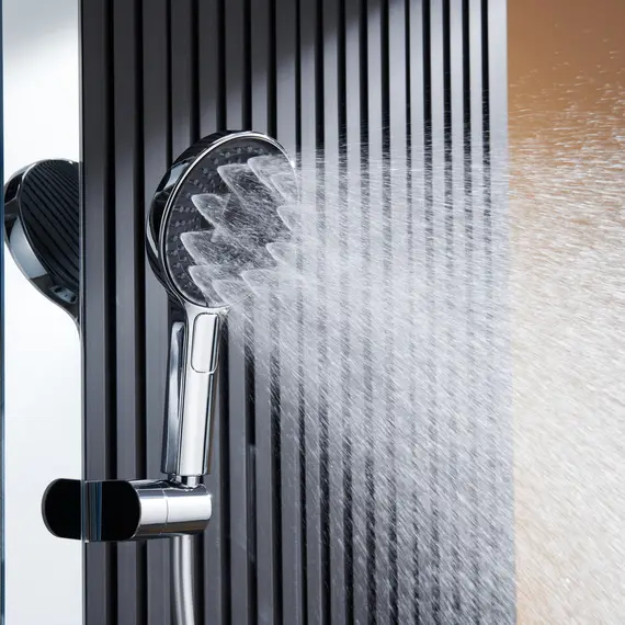 Душевая стойка Black&White GH-9005N-C