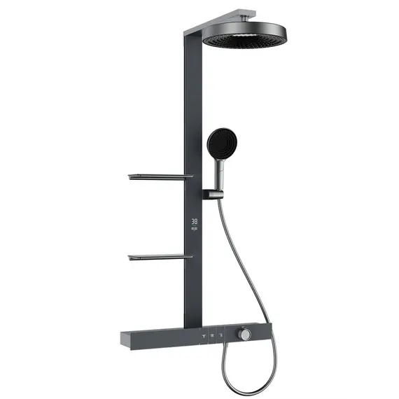 Душевая стойка Black&White GH-9005N-GM