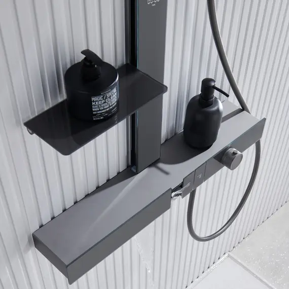 Душевая стойка Black&White GH-9005N-GM