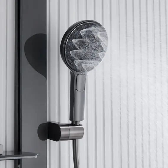 Душевая стойка Black&White GH-9005N-GM