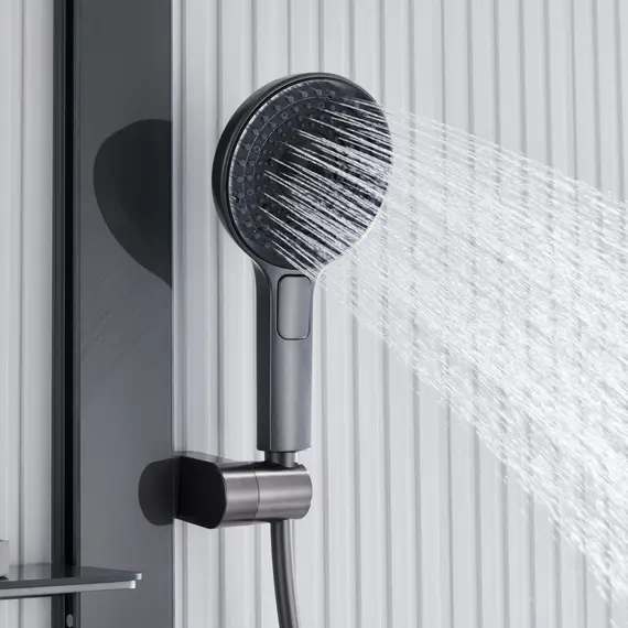 Душевая стойка Black&White GH-9005N-GM