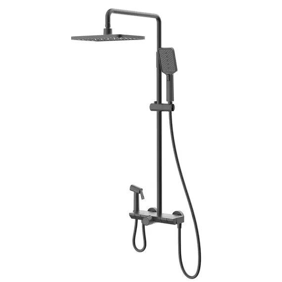 Душевая стойка Black&White UK7016B