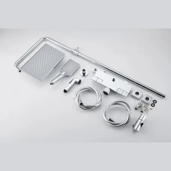 Душевая стойка Black&White UK7016C