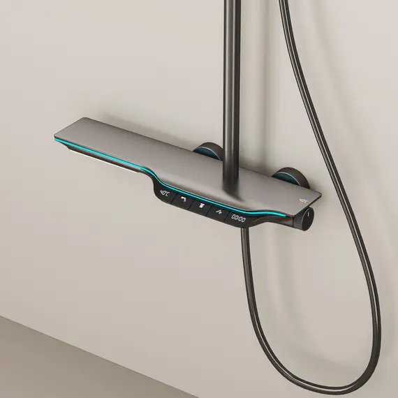 Душевая стойка Black&White UK7023MG