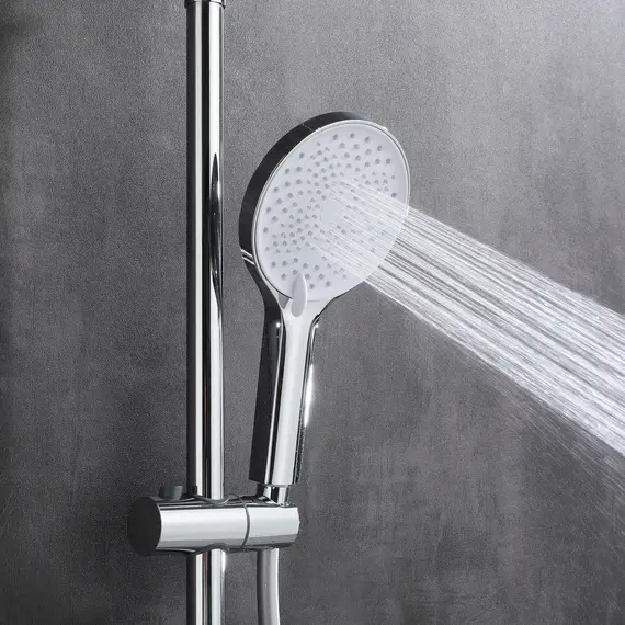 Душевая стойка Black&White GL-9103-C