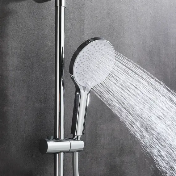 Душевая стойка Black&White GL-9103-C