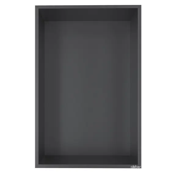 Скрытая настенная ниша из нержавеющей стали ABBER Nischen AN3001NG, никель