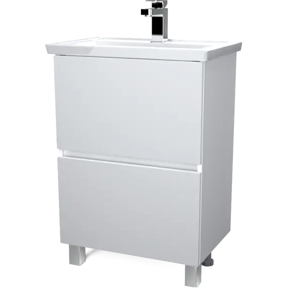 Тумба напольная без раковины 1Marka Aris 2 ящика