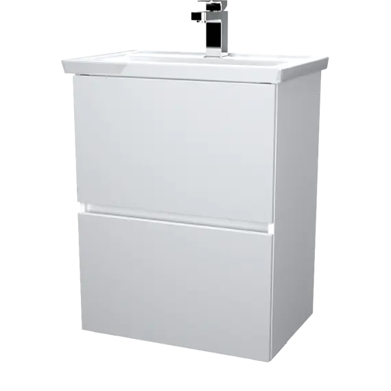 Тумба подвесная с раковиной 1Marka Aris