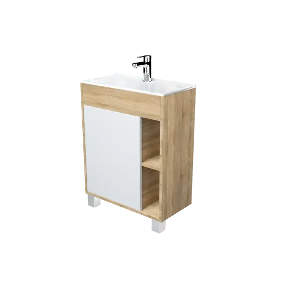 Тумба напольная с раковиной 1Marka Lido 60