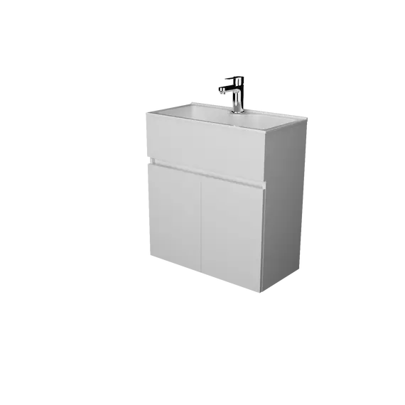 Тумба подвесная с раковиной 1Marka Mira