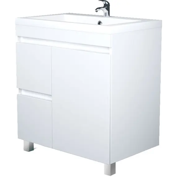 Тумба напольная без  раковины 1Marka Cube 75/100