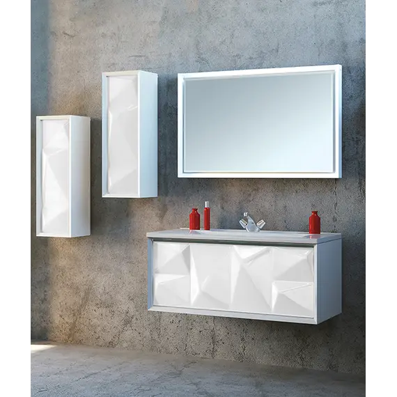 Тумба подвесная с раковиной 1Marka Romb