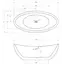 Акриловая ванна ABBER AB9248 180х87