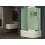 Душевая кабина  с крышей и высоким поддоном EST-129CRB L/R 120x90