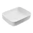 Раковина накладная ABBER Rechteck AC2202MW белая матовая