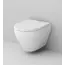 AM.PM Spirit V2.0 Унитаз подвесной  C701700WH безободковый c сиденьем микролифт 57WH, белый
