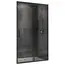 Душевая дверь ABBER Schwarzer Diamant прозрачное/черный/H-190см