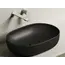 Умывальник чаша Ceramica Nova накладная овальная (цвет Черный Матовый) Element 600*415*135мм