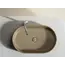 Умывальник чаша Ceramica Nova накладная овальная (цвет Капучино Матовый) Element 608*385*122мм