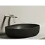 Умывальник чаша Ceramica Nova накладная овальная (цвет Черный Матовый) Element 600*415*135мм