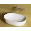 Умывальник чаша Ceramica Nova накладная овальная (цвет Белый Матовый) Element 600*415*135мм