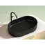 Умывальник чаша Ceramica Nova накладная овальная (цвет Черный Матовый) Element 608*385*122мм
