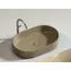 Умывальник чаша Ceramica Nova накладная овальная (цвет Капучино Матовый) Element 608*385*122мм
