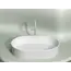 Умывальник чаша Ceramica Nova накладная овальная (цвет Белый Матовый) Element 608*385*122мм