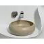 Умывальник чаша Ceramica Nova накладная круглая (цвет Капучино Матовый) Element 360*360*120мм