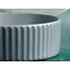 Умывальник чаша Ceramica Nova накладная круглая (цвет Серо-Голубой Матовый) Element 360*360*115мм