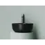 Раковина Ceramica Nova накладная круглая 356*356*135, без перелива, цвет черный матовый