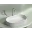 Умывальник чаша Ceramica Nova накладная овальная (цвет Белый Матовый) Element 608*385*122мм