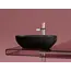 Умывальник чаша Ceramica Nova накладная овальная (цвет Черный Матовый) Element 502*363*145мм