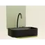 Умывальник чаша Ceramica Nova накладная прямоугольная (цвет Черный Матовый) Element 605*380*122мм