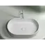 Умывальник чаша Ceramica Nova накладная овальная (цвет Белый Матовый) Element 608*385*122мм