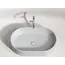 Умывальник чаша Ceramica Nova накладная овальная (цвет Серый Матовый) Element 608*385*122мм