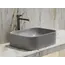 Умывальник чаша Ceramica Nova накладная прямоугольная (цвет Серый Матовый) Element 505*380*150мм