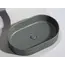 Умывальник чаша Ceramica Nova накладная овальная (цвет Темный Антрацит Матовый) Element 608*385*122мм