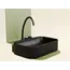 Умывальник чаша Ceramica Nova накладная прямоугольная (цвет Черный Матовый) Element 605*380*122мм