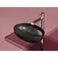 Умывальник чаша Ceramica Nova накладная овальная (цвет Черный Матовый) Element 502*363*145мм