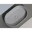 Умывальник чаша Ceramica Nova накладная овальная (цвет Антрацит Матовый) Element 608*385*122мм