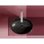 Умывальник чаша Ceramica Nova накладная овальная (цвет Черный Матовый) Element 502*363*145мм